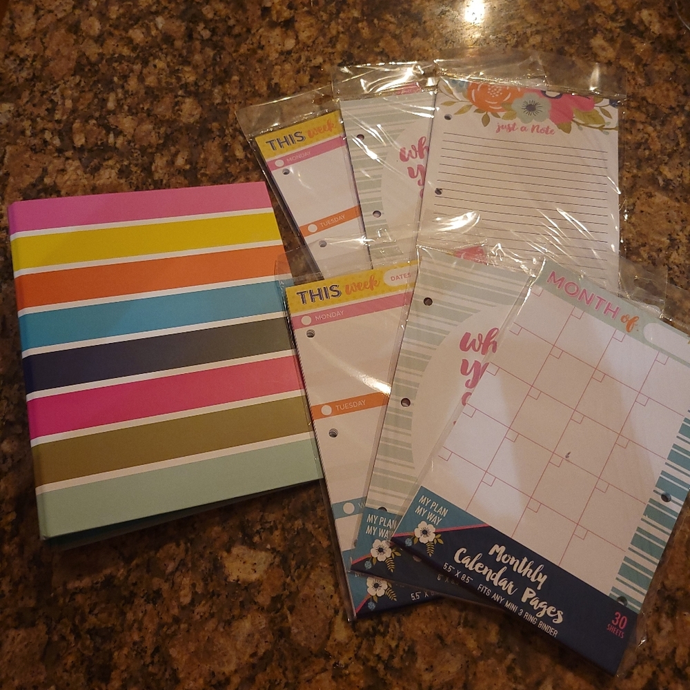 🔸️Organization Binder 🔸️
